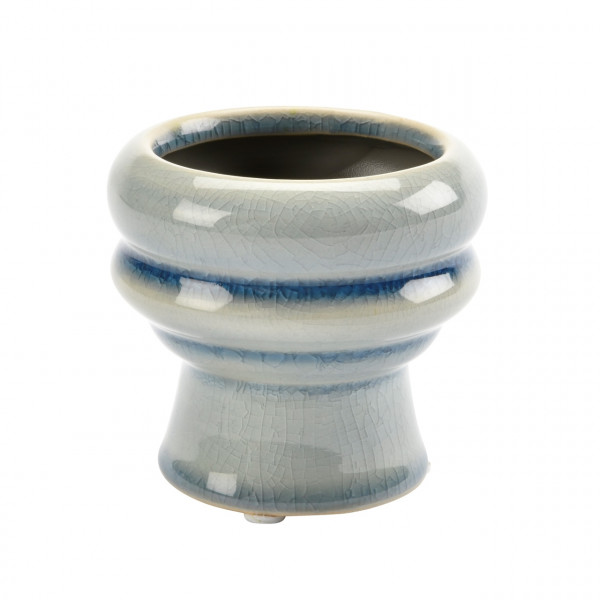 Sukkulenten-Topf Florenz | dunkleres Blau