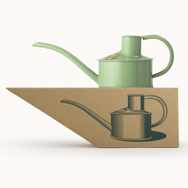 Haws Pot Waterer 1 Pint | Zimmergießkanne Salbeigrün | mit Box