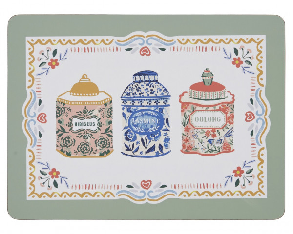 Teedosen | Platzset bestehend aus 4 Stück