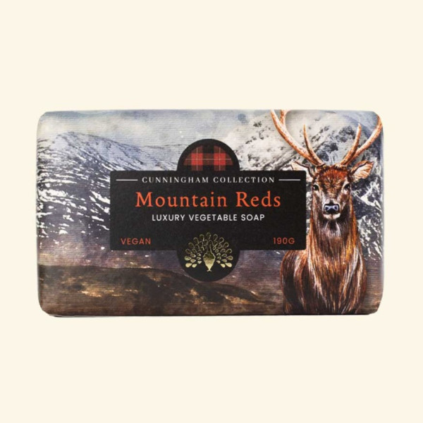 Schottland-Duftseife | Mountain Reds | Bergamotte & Zeder