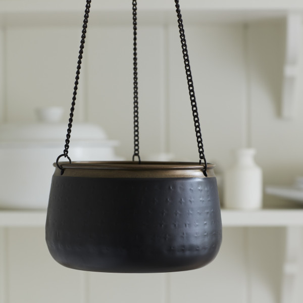 Metall-Hängetopf SAHARA SUNSET - medium | von Burgon & Ball