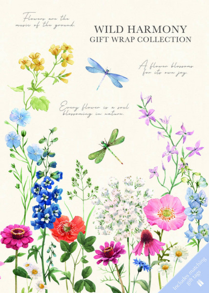 Geschenkpapier | Wilde Harmonie
