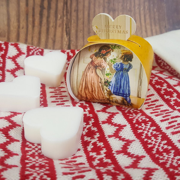 3 x 20 g Gästeseifen | Viktorianische Weihnacht