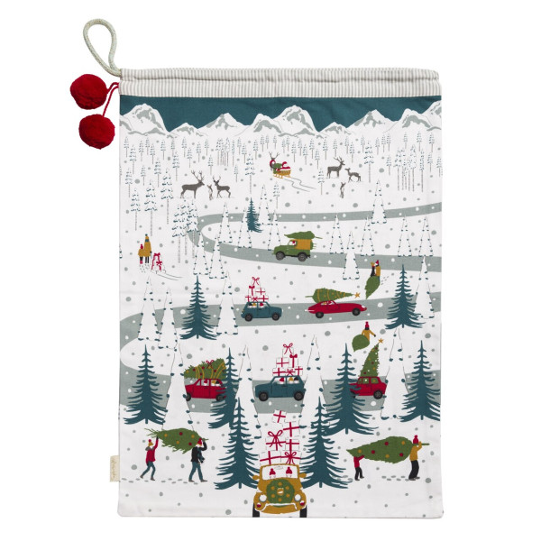Weihnachtssack | Design 'Tis the Season' - Es weihnachtet | von Sophie Allport