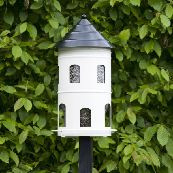 Großer Futterturm für kleine Vögel