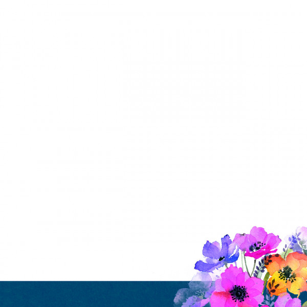 Notizblock Anemonen | Blattdesign