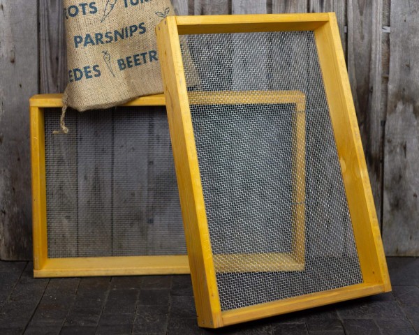 Kastensieb, Gartensieb, Erdsieb für Aussaat und Anzuch