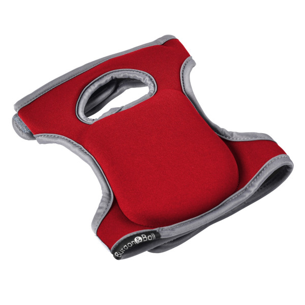 Knee-Pads / Kniepolster in Rot | von Burgon & Ball