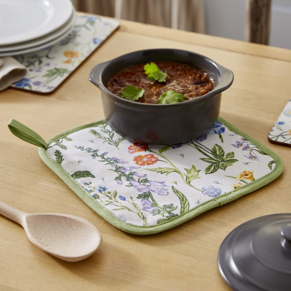 Ulster Weaves Topflappen, Design Cottage Garden - Bauerngarten