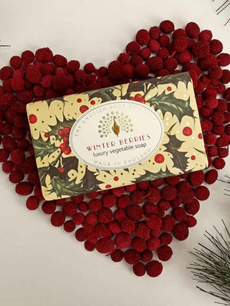 Festliche Weihnachts-Duftseife | Winterbeeren