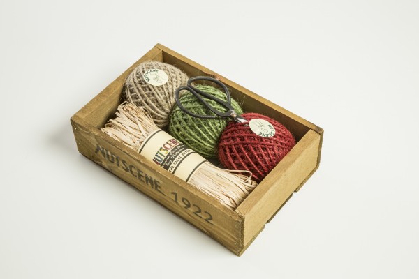 Nutscene Geschenk-Kiste 'Gartenschnur' | Traditionell