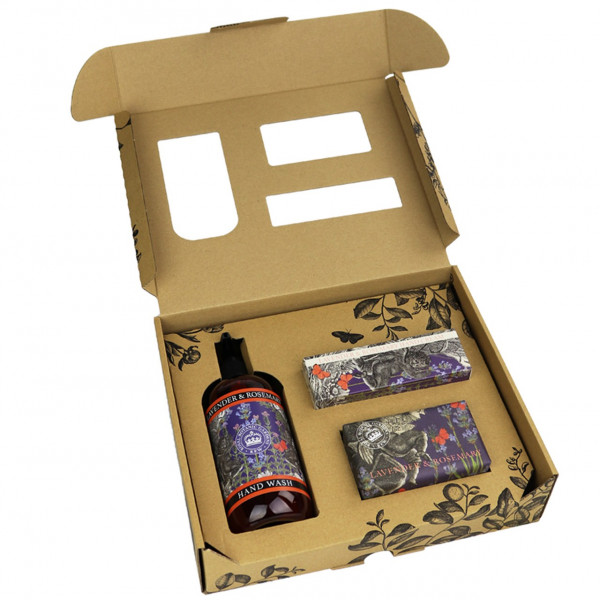 The Royal Botanic Gardens, Kew | Essential Hand Care Gift Box | Lavendel & Rosmarin