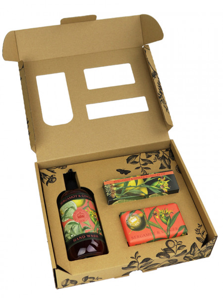 The Royal Botanic Gardens, Kew | Essential Hand Care Gift Box | Bergamotte & Ingwer