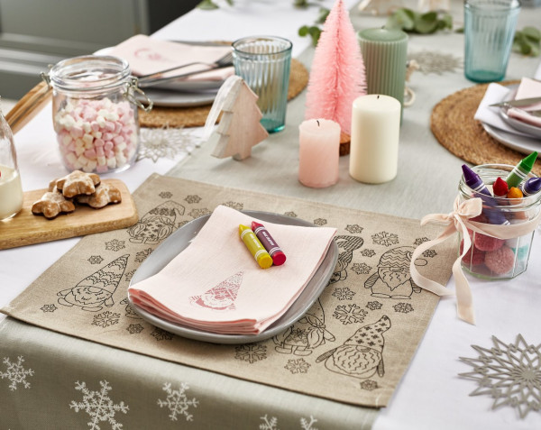 Platzset Wichtel | 'Malerleinwand' von Ulster Weavers