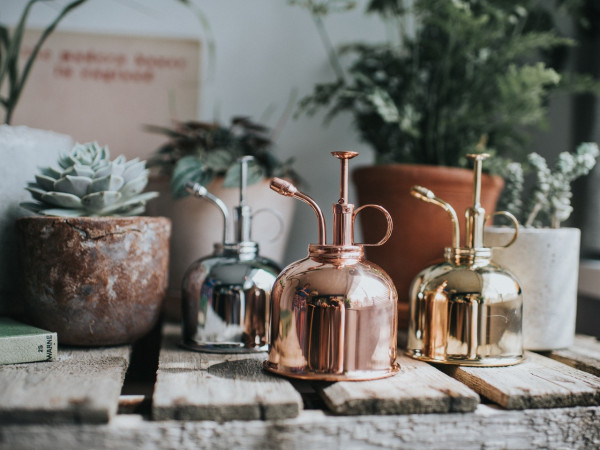 Die Feinzerstäuber-Trilogie von Haws: Messing, Nickel und Kupfer