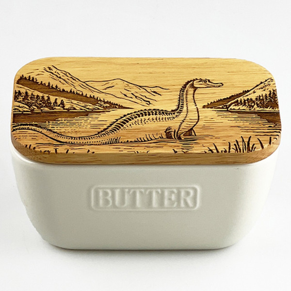 Nessie | Butterdose weiß | von Selbrae House