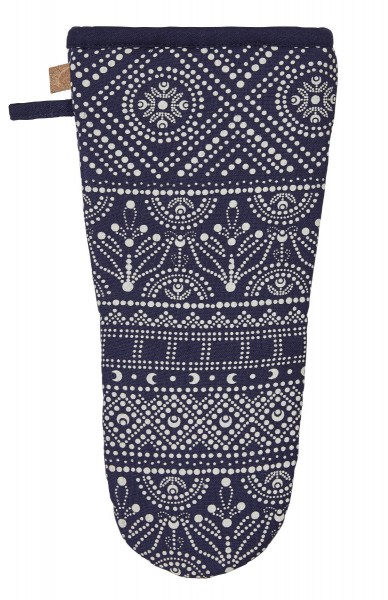 Indigo Batik Ofenhandschuh von Ulster Weavers