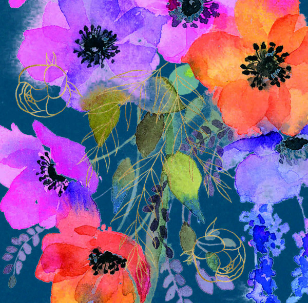 Design Anemonen | von The Gifted Stationery, England