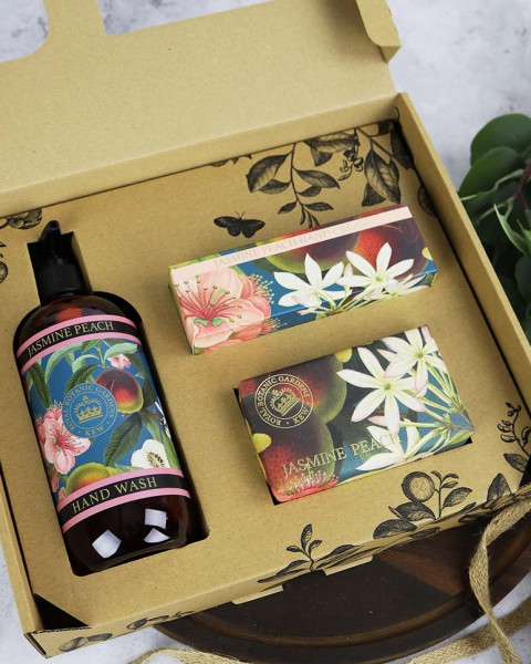 Kew Gardens Handpflege-Set | Jasmin • Pfirsich | The English Soap Company