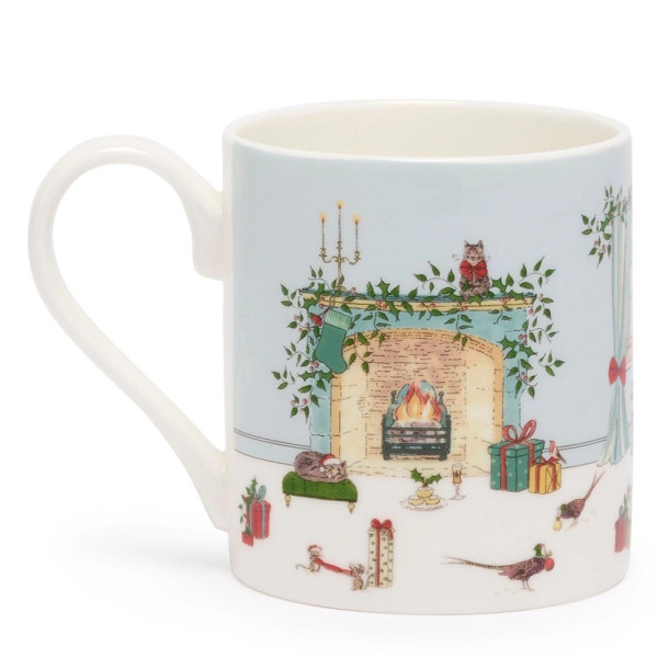 Weihnachtstasse | Design Cosy Christmas | Das gemütliche Kaminfeuer