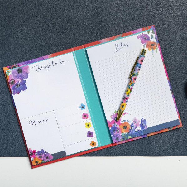 Haftnotizen-Mappe | Anemonen