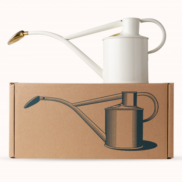 Haws Zimmergießkanne Classic | mit Verpackung | Weißer Granit