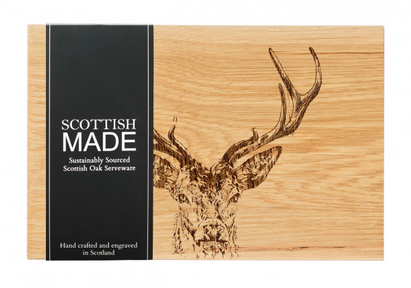 Servier- und Schneidebrett Hirschprinz | von Scottish Made