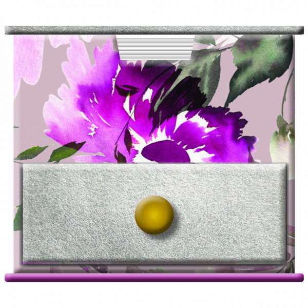 Memo-Würfel | Design Passion mit kleiner Schublade