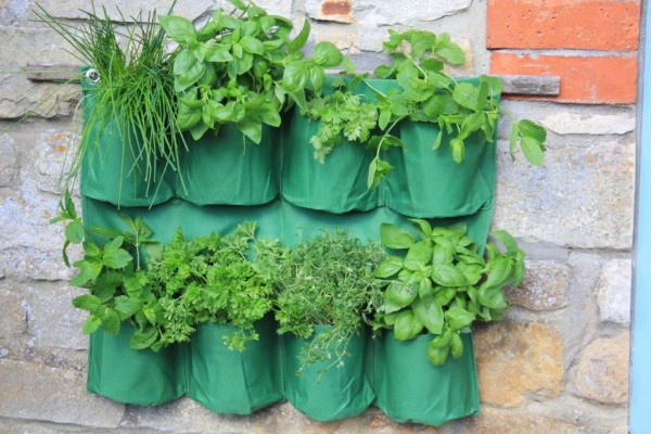 Hänge-Pflanztaschen für Kräuter