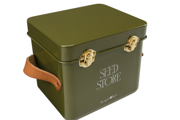 Kleine Samentüten-Box | Olive | von Burgon & Ball | aus England