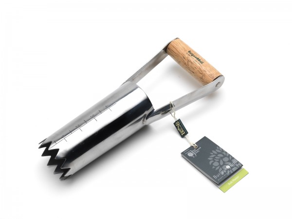 Kurzer Blumenzwiebel-Pflanzer aus Edelstahl