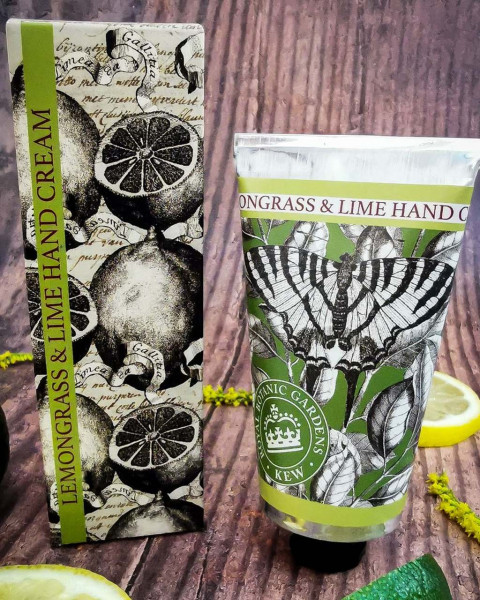 Fein duftende Handcreme | Kew Gardens | Zitronengras & Limette