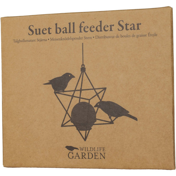 Meisenknödel-Spender in Sternform | die Verpackung