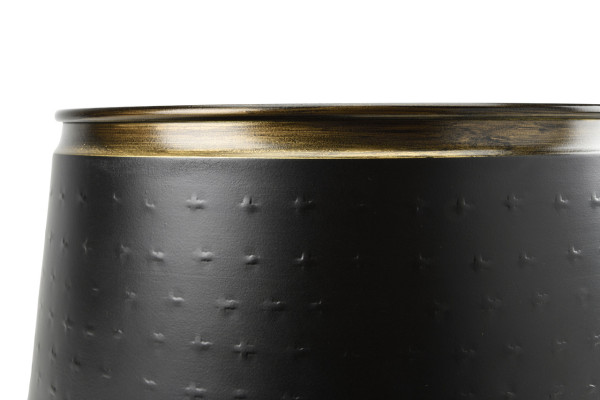 Metall-Hängetopf SAHARA SUNSET | mit dekorativ lackiertem Rand