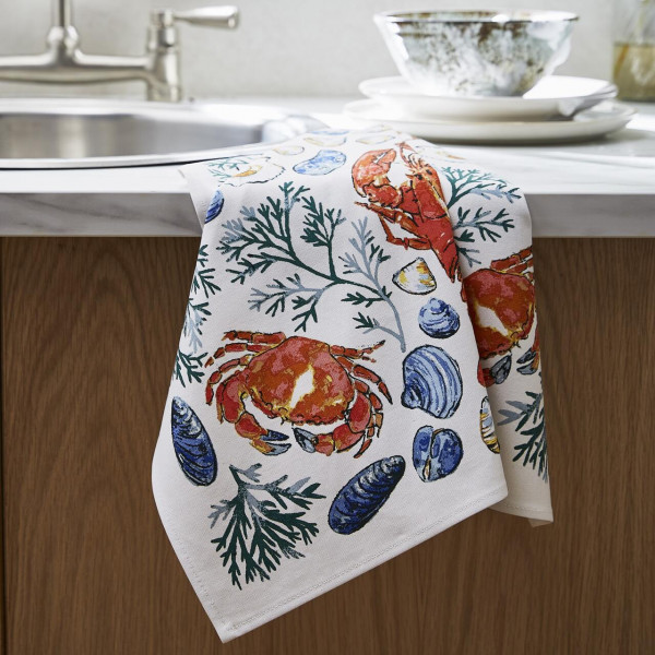 Geschirrtuch Meeresfrüchte | von Ulster Weavers
