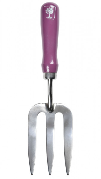 Grabegabel mit dem Gütesiegel der Royal Horticultural Society (RHS) am Griff