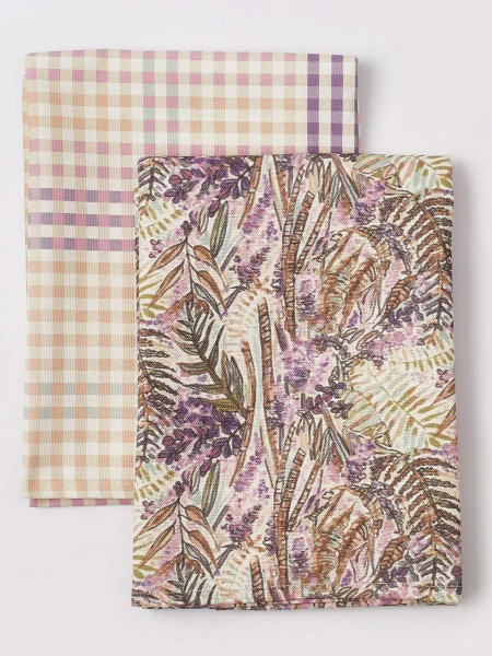 2er-Set Geschirrtücher Gebirgsheide | Mourne Heather