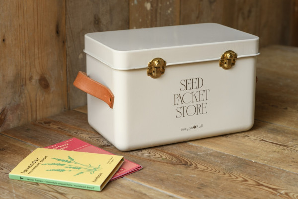 Samentüten-Box | Helles Beige | von Burgon & Ball