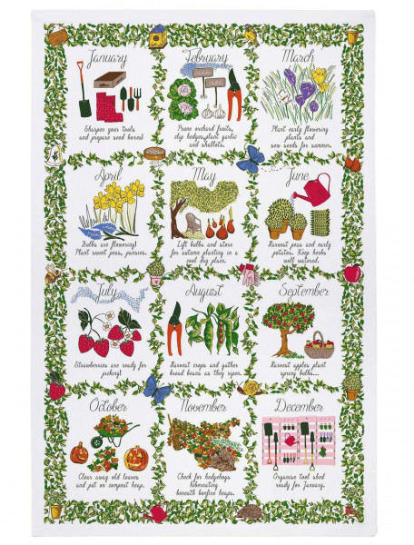 Ulster Weavers Geschirrtuch | Gartenkalender