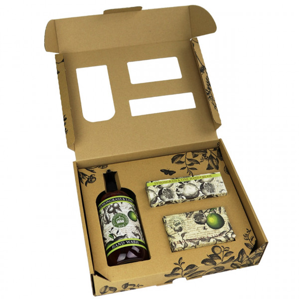 The Royal Botanic Gardens, Kew | Essential Hand Care Gift Box | Zitronengras & Limette