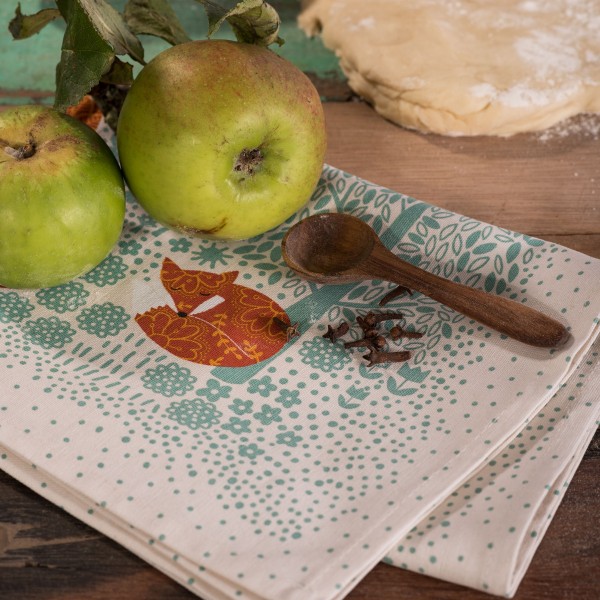 Geschirrtuch Foraging Fox, von Ulster Weavers