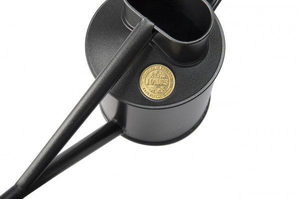 Haws Zimmergießkanne Pot Waterer | 2 Pint, Graphit | Haws-Medaillon