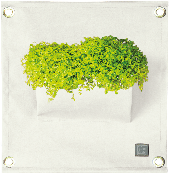 Hänge-Pflanztasche AMMA | Weiß