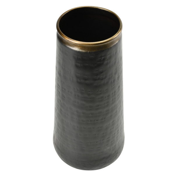 Metall-Vase SAHARA SUNSET | von oben