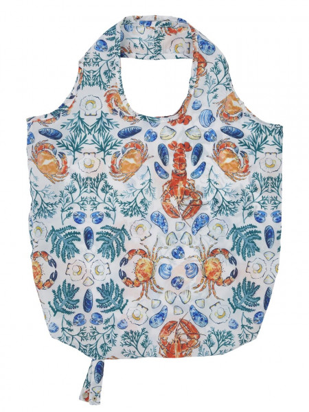 faltbarer Einkaufsbeutel Meeresfrüchte | von Ulster Weavers
