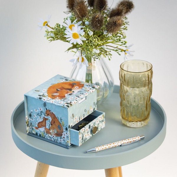 Memo-Würfel Fuchsgeschichten | Papiergeschenke aus England