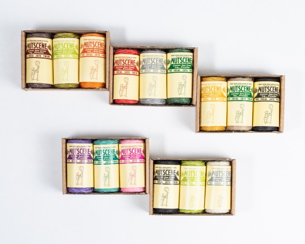 Nutscene HeritageJute-Minispulen 3er-Sets | in hellen oder traditionellen Zusammenstellungen