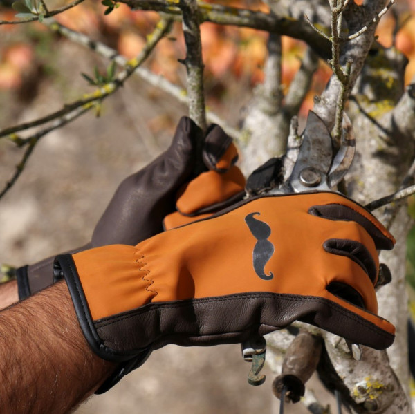 Rostaing Garenhandschuhe aus Leder, Model Mister