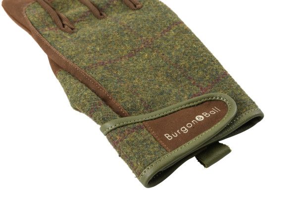 Gartenhandschuhe Heritage Tweed | mit verstellbarem Klettverschluß am Handgelenk