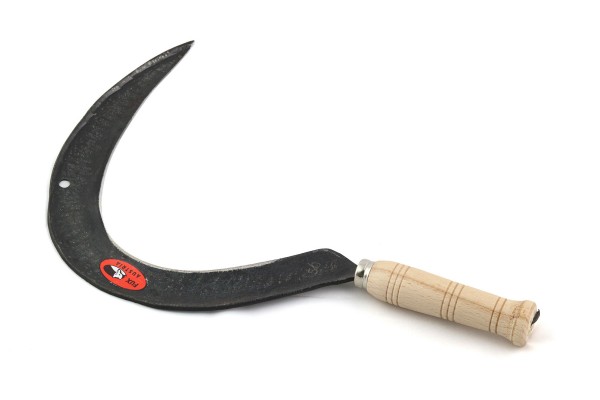 Runde Blattsichel für Linkshänder